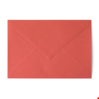 KOPERTA B-6 NK CZERWONA opak. 20 szt.