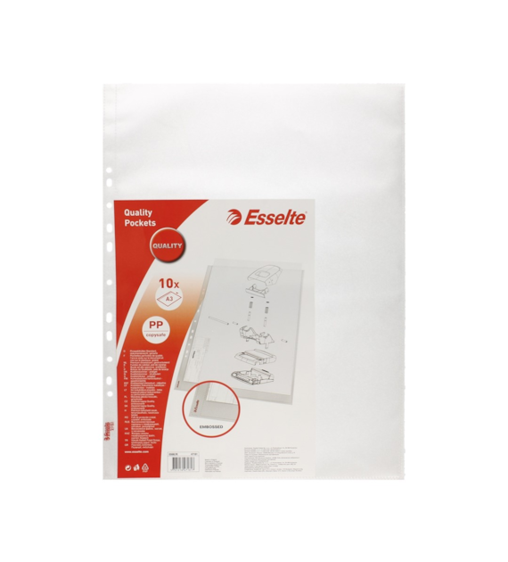 KOSZULKA A-3 ESSELTE GROSZKOWA 85m. Pionowa opak. 10 szt.