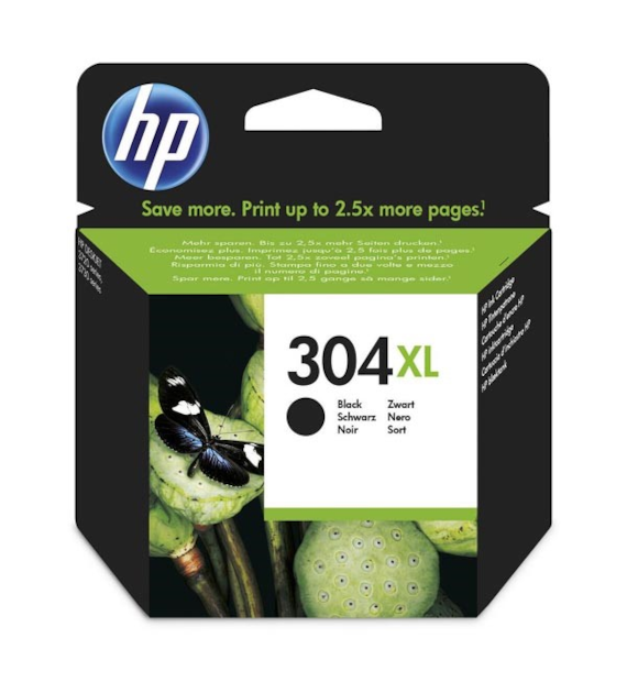 HP 304XL DJ3720/2620/300STR/CZARNY