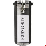 ZAWIESZKA DO KLUCZY DURABLE CZARNA opak. 6 szt.