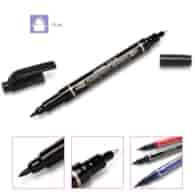 MARKER CD-DWUSTRONNY PENTEL N75W CZARNY opak. 12 szt.