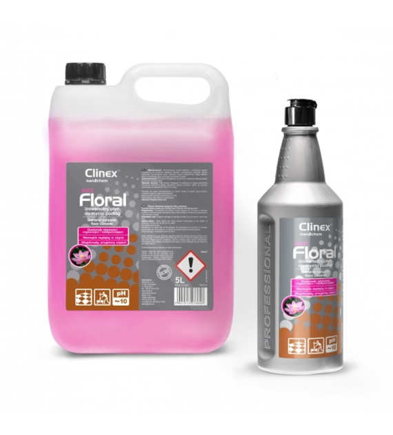PŁYN DO PODŁOGI CLINEX 5 litrów FLORAL