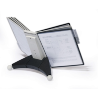 ZESTAW BIURKOWY 10 PANELI SZARE+CZARNE SHERPA 5632