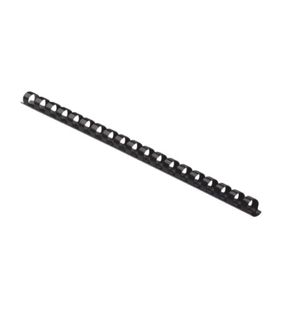 GRZBIETY 12,5MM CZARNE/BINDOWNICA opak. 100 szt.