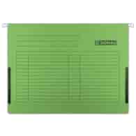 TECZKA WISZĄCA A-4 ZIELONA 230G Z PŁÓCIENNYMI BOCZKAMI  opak. 5 szt.