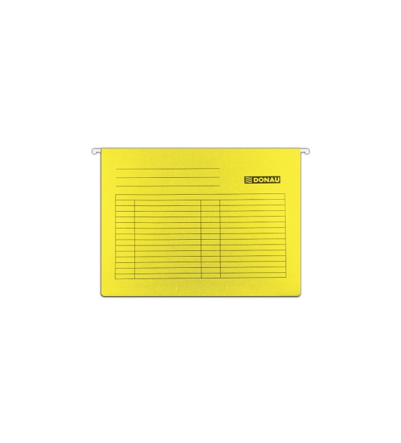 TECZKA WISZĄCA A-4 ŻÓŁTA  230G opak. 5 szt.