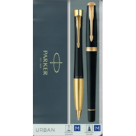 KOMPLET PARKER URBAN PIÓ/DŁ.CZARNY MAT GT