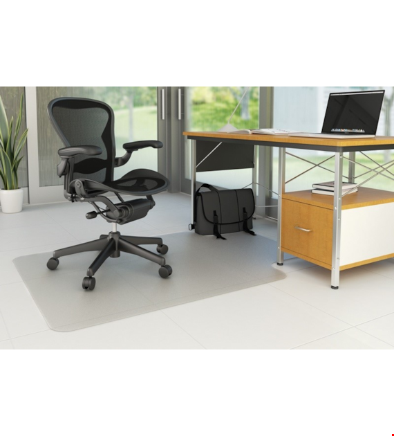 MATA POD KRZESŁO PODŁOGA TWARDA KSZTAŁT  T  (PCV 900X1200)