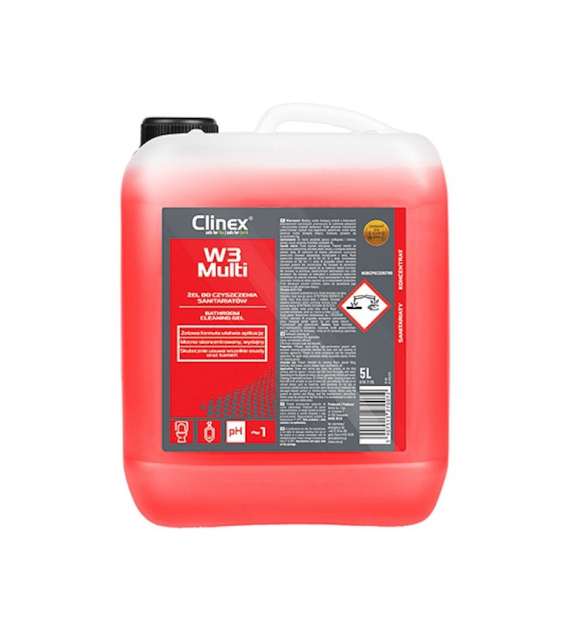 PŁYN DO SANITARIATÓW CLINEX W3 MULTI 5L