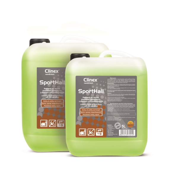 PŁYN DO PODŁOGI CLINEX ANTYPOŚLIZGOWY SPORT HALL 5L