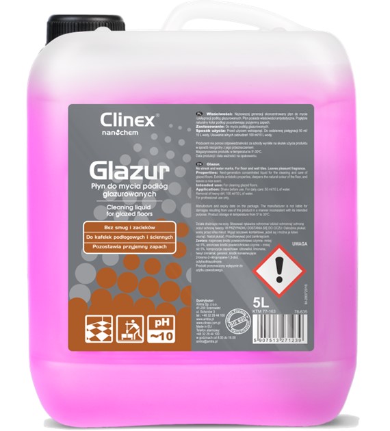 PŁYN DO PODŁOGI CLINEX GLAZUR 5L