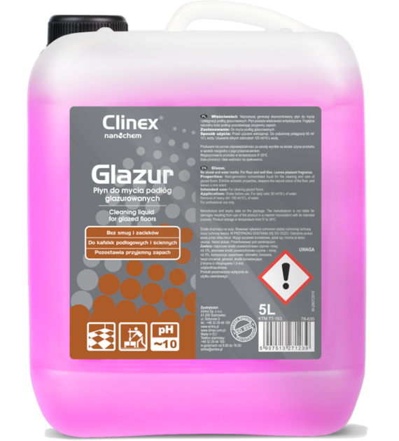 PŁYN DO PODŁOGI CLINEX GLAZUR 5L