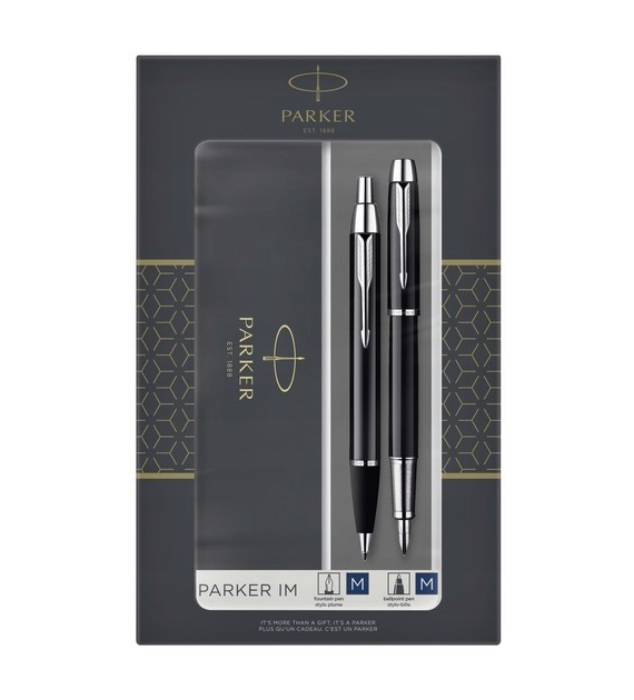 KOMPLET PARKER I.M.PIÓRO/DŁUG.CZARNY CT