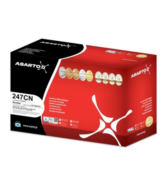 ASARTO BROTHER TN247/2,3TYS/CYAN