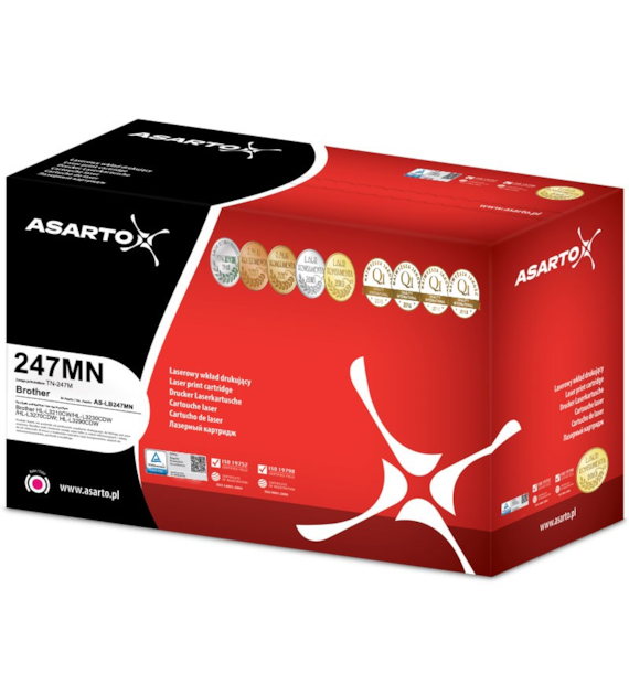 ASARTO BROTHER TN247/2,3TYS/MAGENTA