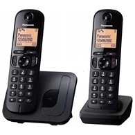 TELEFON PANASONIC KX-TGC212PDB  Dwie  Słuchawki