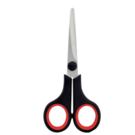 NOŻYCZKI 12cm   GR5500  Gumowa  Rączka