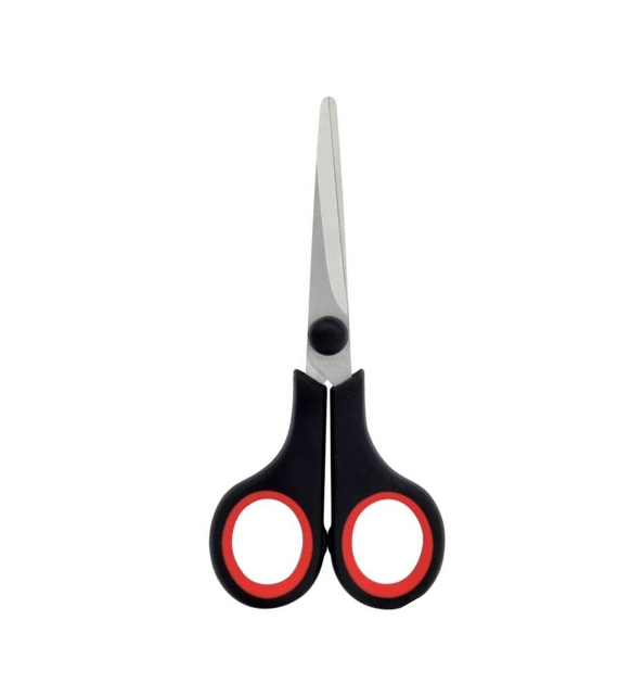 NOŻYCZKI 12cm   GR5500  Gumowa  Rączka