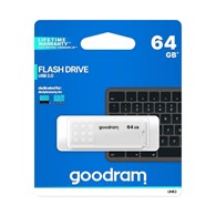 PAMIĘĆ PENDRIVE  64 GB Goodram USB 2.0 white