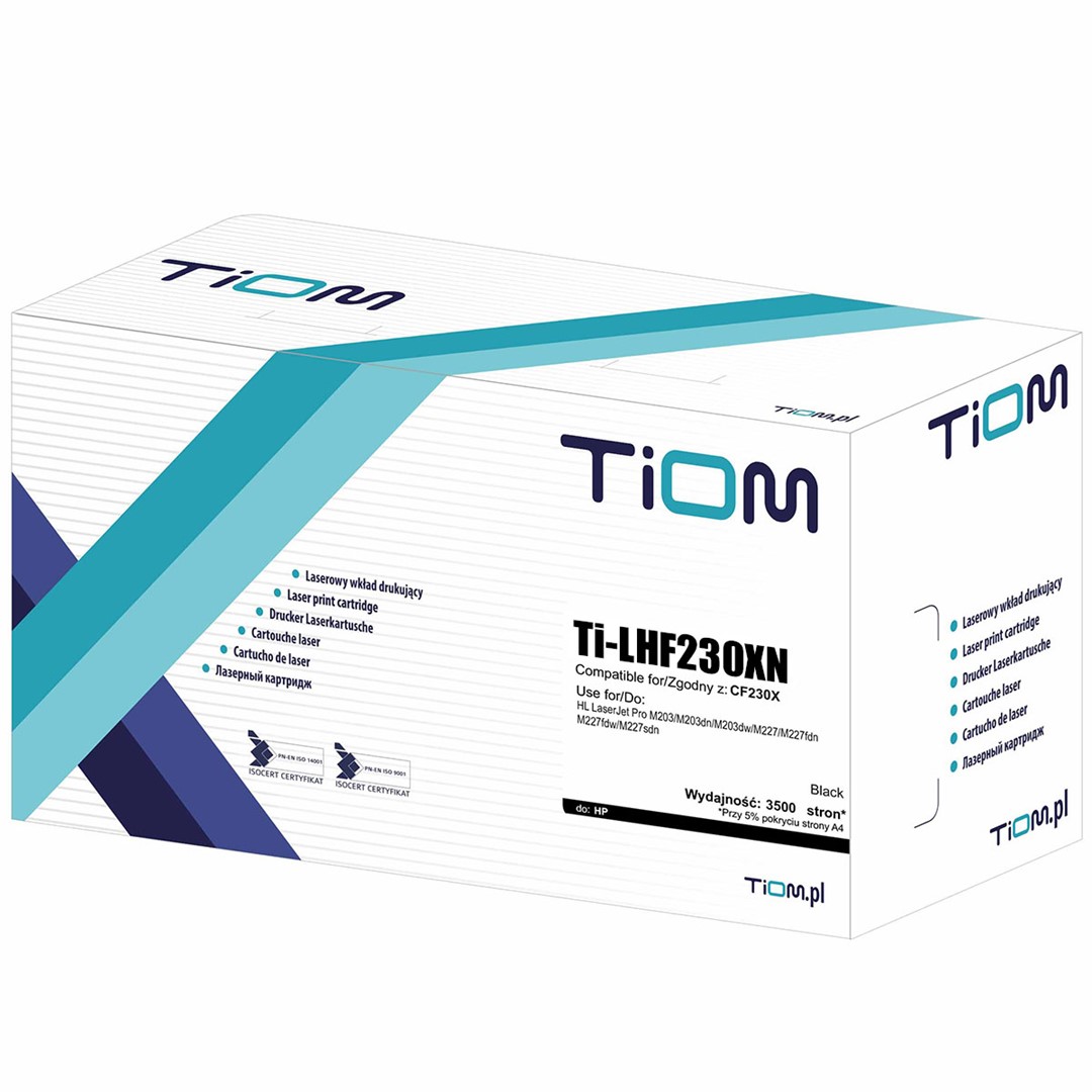 TIOM HP 30X CF230X/3,5TYS/CZARNY