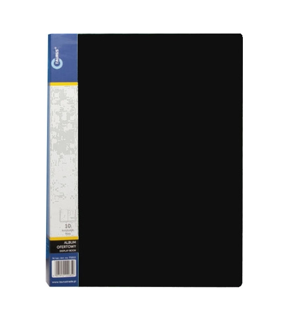 TECZKA OFERTOWA 40 KOSZULEK CZARNA