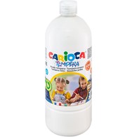 FARBA TEMPERA CARIOCA BIAŁA 1L
