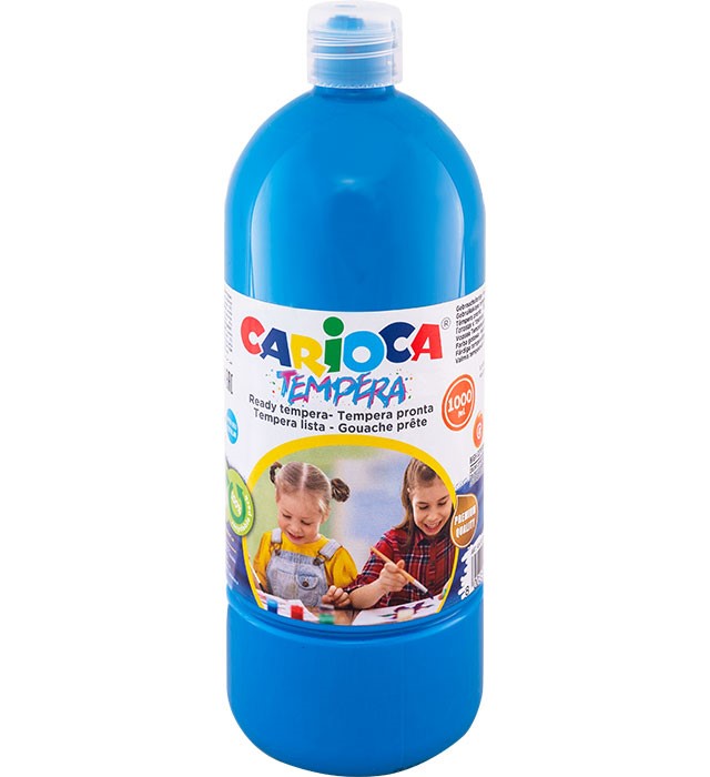FARBA TEMPERA CARIOCA NIEBIESKA 1L