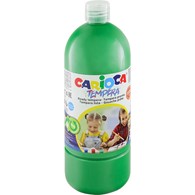 FARBA TEMPERA CARIOCA ZIELONA 1L