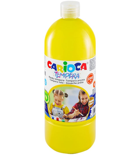 FARBA TEMPERA CARIOCA ŻÓŁTA 1L
