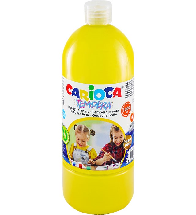 FARBA TEMPERA CARIOCA ŻÓŁTA 1L