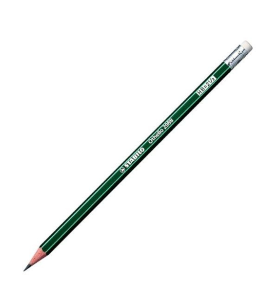 OŁÓWEK B STABILO OTHELLO Z GUMKĄ   opak. 12 szt.