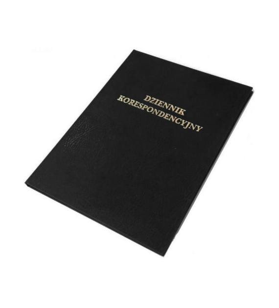 DZIENNIK KORESPONDENCYJNY A-4/96K. czarny