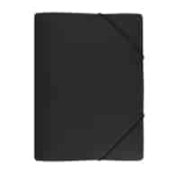 TECZKA Z GUMKĄ A-4/PLASTIKOWA BIURFOL SZEROKA CZARNA