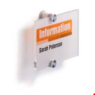 TABLICZKA INFORMACYJNA CRYSTAL SIGN 148 x 105 mm