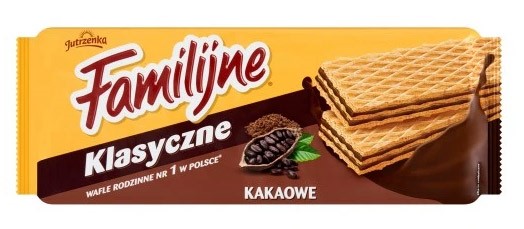 WAFLE FAMILIJNE KAKAOWE 180G