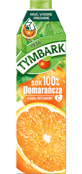 SOK TYMBARK 1L POMARAŃCZOWY