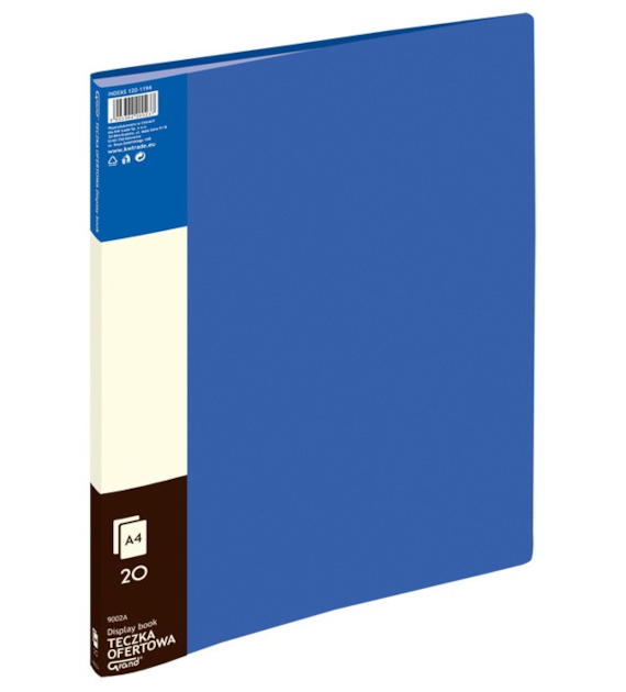 TECZKA OFERTOWA 20 KOSZULEK NIEBIESKA