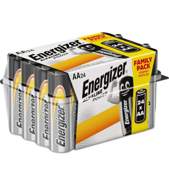 BATERIA LR6 AA  ENERGIZER ALKALINE POWER opak. 24 szt.