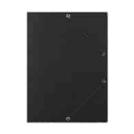 TECZKA Z GUMKĄ A-4 PRESZPAN DONAU CZARNA