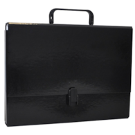 TECZKA Z RĄCZKĄ A-4/5CM OFFICE CZARNA