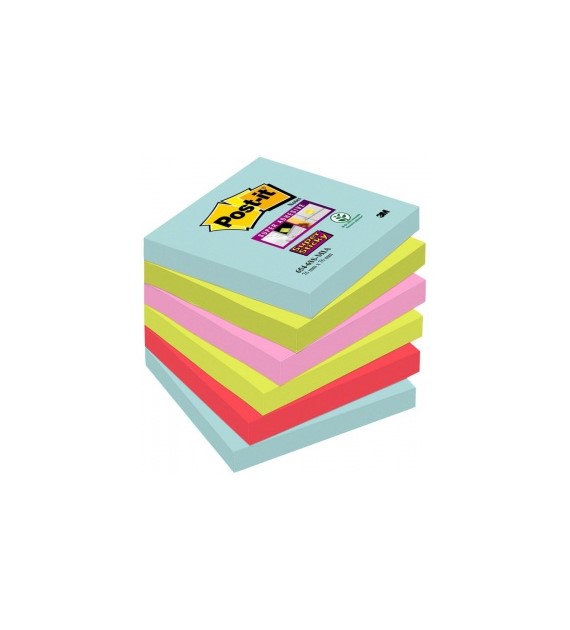 NOTES SAMOPRZYLEPNY 76X76 POST-IT MIAMI kpl 6X90 KART