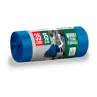 WORKI NA ŚMIECI LD MAGNUM 35 L/10 szt z taśmą ściągającą