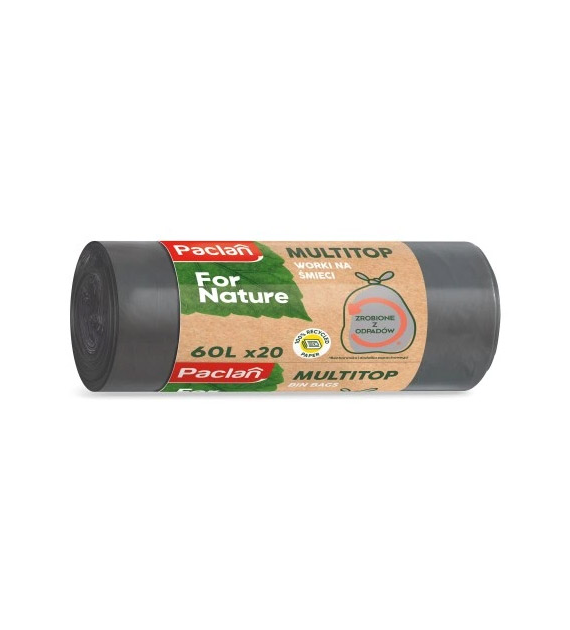 WORKI NA SMIECI 60L/20 EKOLOGICZNE EASY PACK