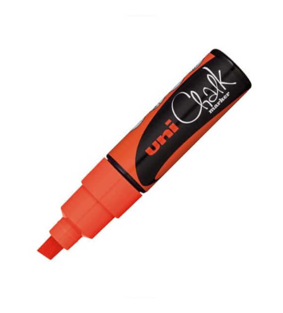 MARKER KREDOWY UNI PWE8K POMARAŃCZOWY