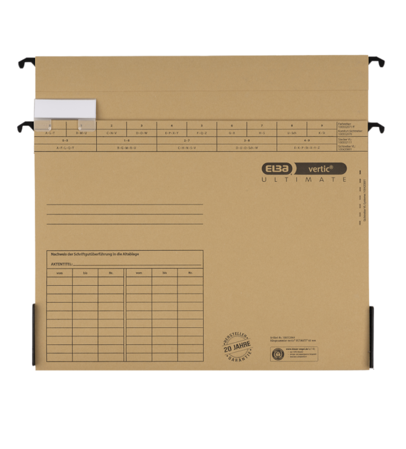 TECZKA WISZĄCA A-4 ELBA 60MM SZEROKA VERTIC ULTIMATE