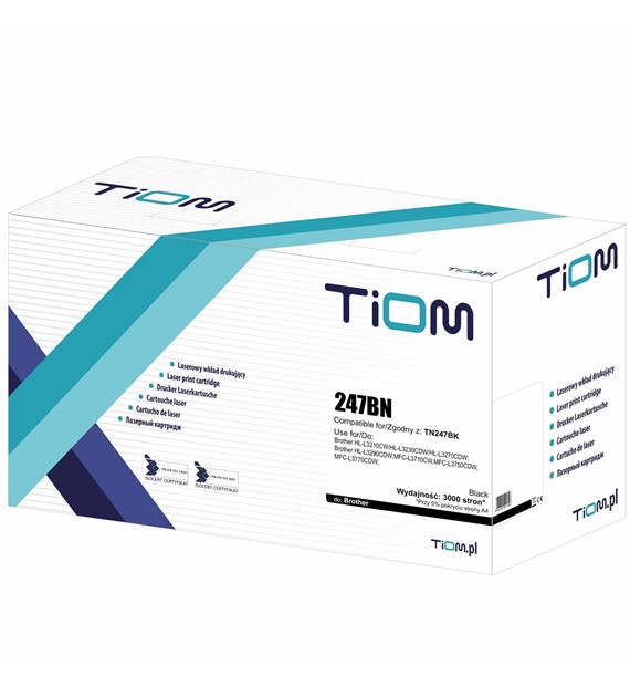 TIOM BROTHER TN247/3TYS/CZARNY