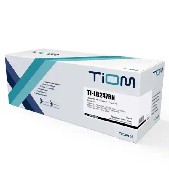 TIOM BROTHER TN247/3TYS/CZARNY