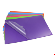 PODKŁAD NA BIURKO Z FOLIĄ JASNONIEBIESKĄ 580X380MM