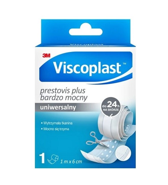 PLASTRY OPATRUNKOWE VISCOPLAST 6 cm x 1 m