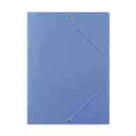 TECZKA Z GUMKĄ A-4 PRESZPAN DONAU NIEBIESKA